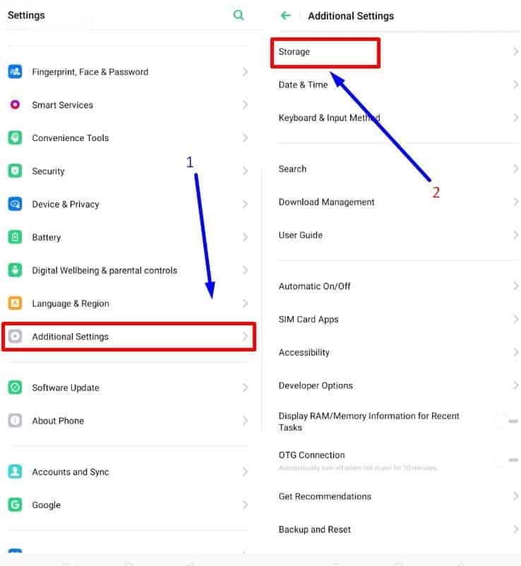 Menghapus Cache Semua Aplikasi