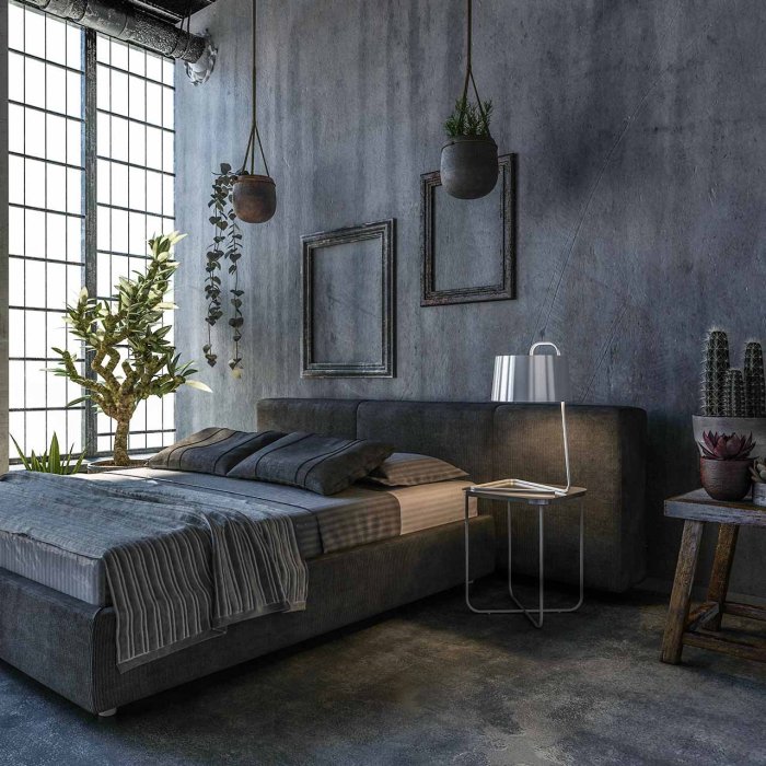 Industrial bedroom ideas style styling