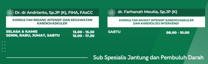 Jadwal dokter spesialis radioterapi di Surabaya