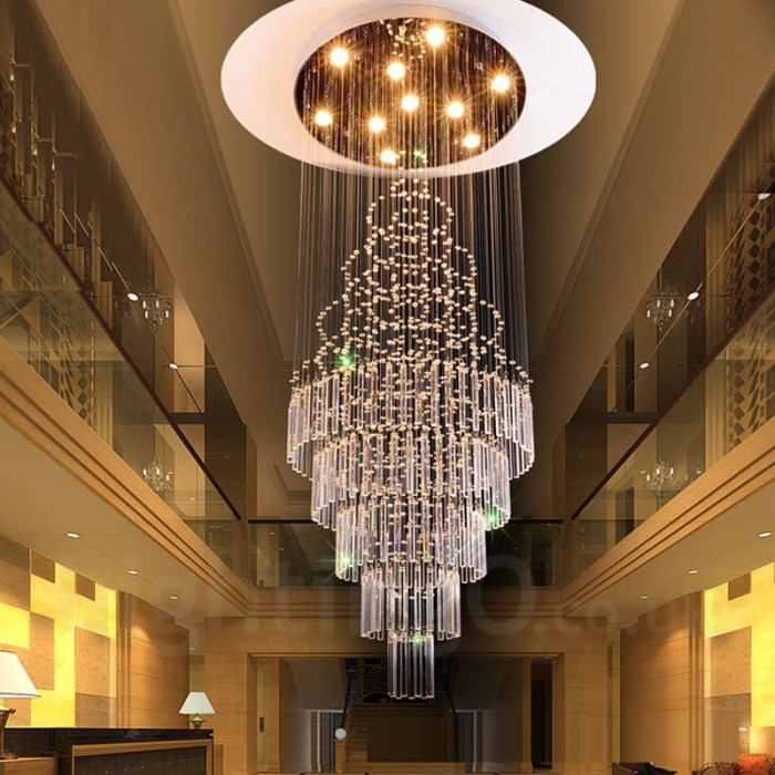 Ceiling chandeliers round