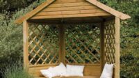 Gazebo wooden small kits garden pergola arbor ideas design house pergolas theme