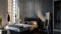 Inspirasi desain kamar industrial untuk rumah