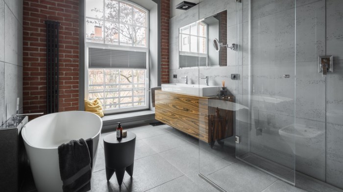 Bathroom brick walls ideas exposed homemydesign cozy