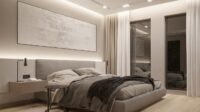 Wallpaper kamar tidur minimalis modern