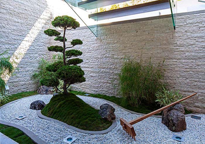 Garden zen japan house japanese interior micro small interiorzine cladding